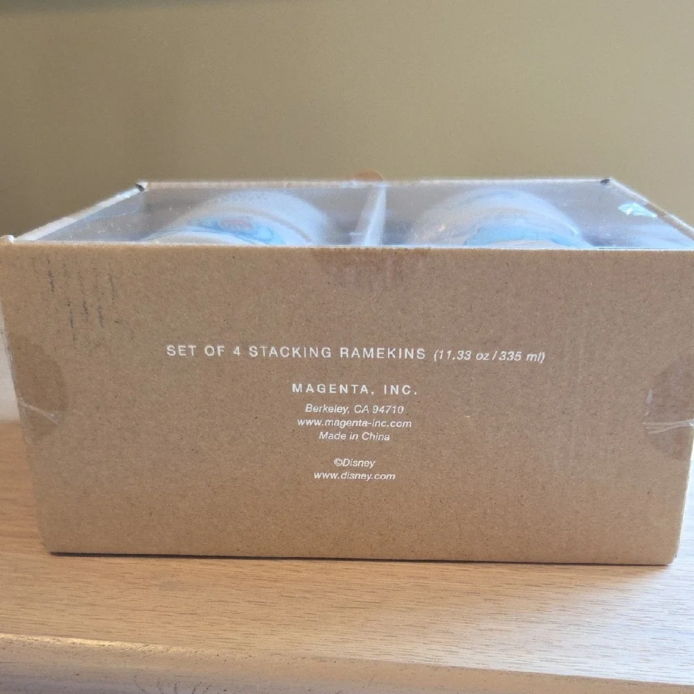 Rae Dunn Cinderella Themed Ceramic Ramekin Set - Picture 5 of 8